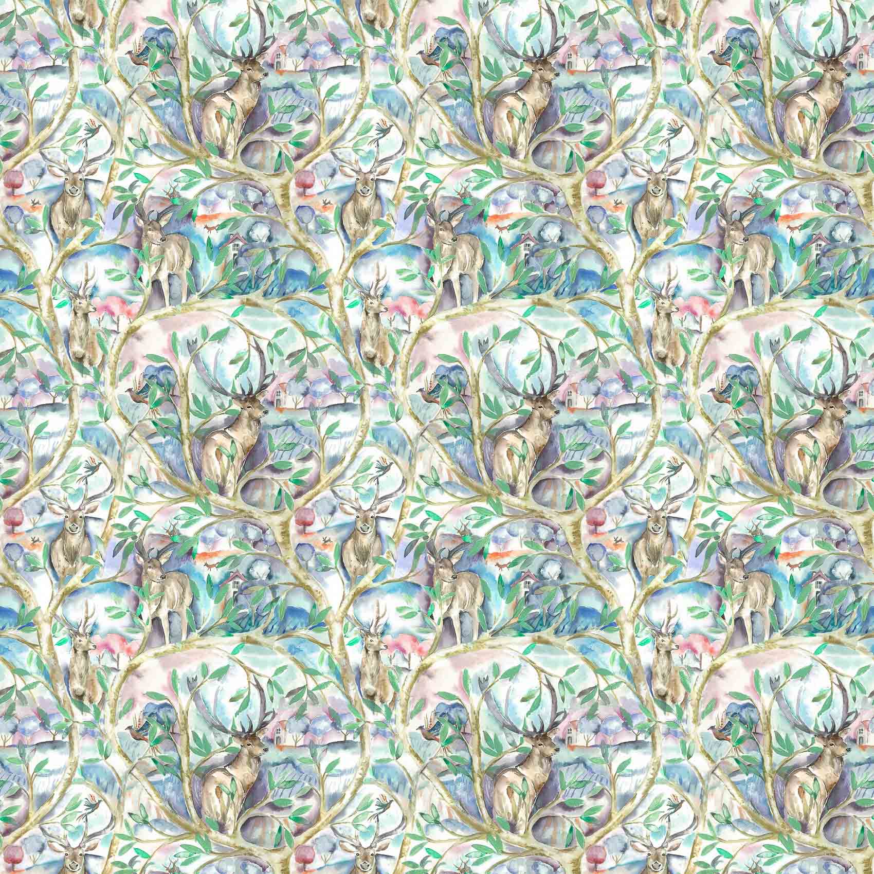 Winlater Teal Fabric