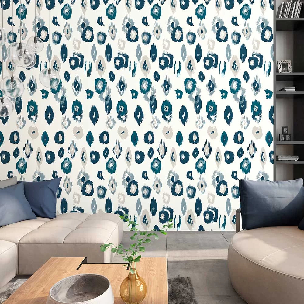 Animal Ikat Wallpaper