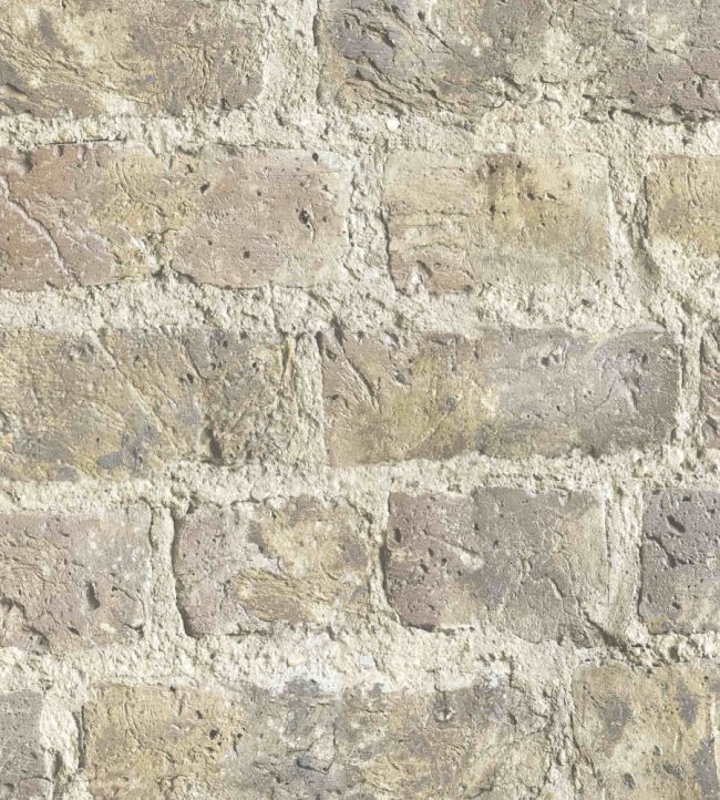 WM-061R - Cheetham Hill Wallpaper - Brick - Woodchip & Magnolia
