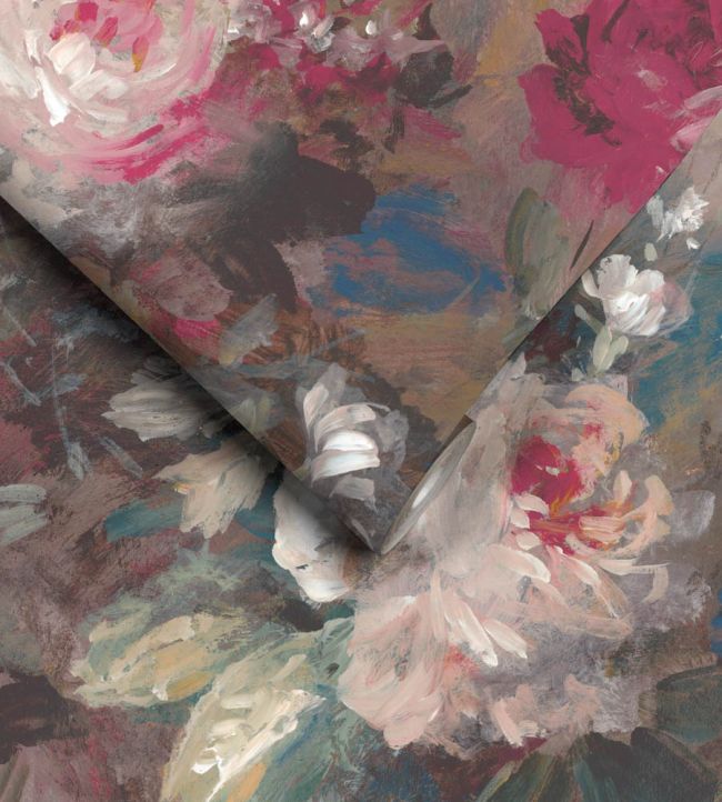 WM-083-4P - Ava Marika Wallpaper -  Mural - Moody - Woodchip & Magnolia
