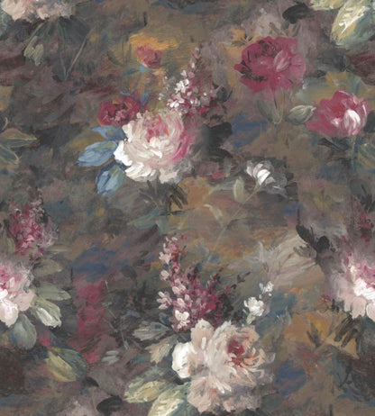 WM-083-4P - Ava Marika Wallpaper -  Mural - Moody - Woodchip & Magnolia
