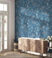 WM-126-07R - Rivington Wallpaper - China Blue - Woodchip & Magnolia
