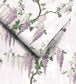 WM-217R - Wisteria Wallpaper - Lilac - Woodchip & Magnolia
