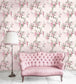 WM-220R - Wisteria Wallpaper - Pretty Pink - Woodchip & Magnolia
