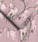 WM-221R - Wisteria Wallpaper - Deep Lavender - Woodchip & Magnolia
