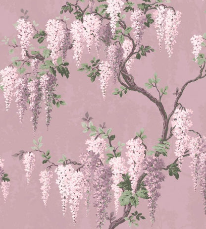 WM-221R - Wisteria Wallpaper - Deep Lavender - Woodchip & Magnolia
