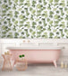 WM-225-06R - Va Va Frome Wallpaper - Meadow Green - Woodchip & Magnolia
