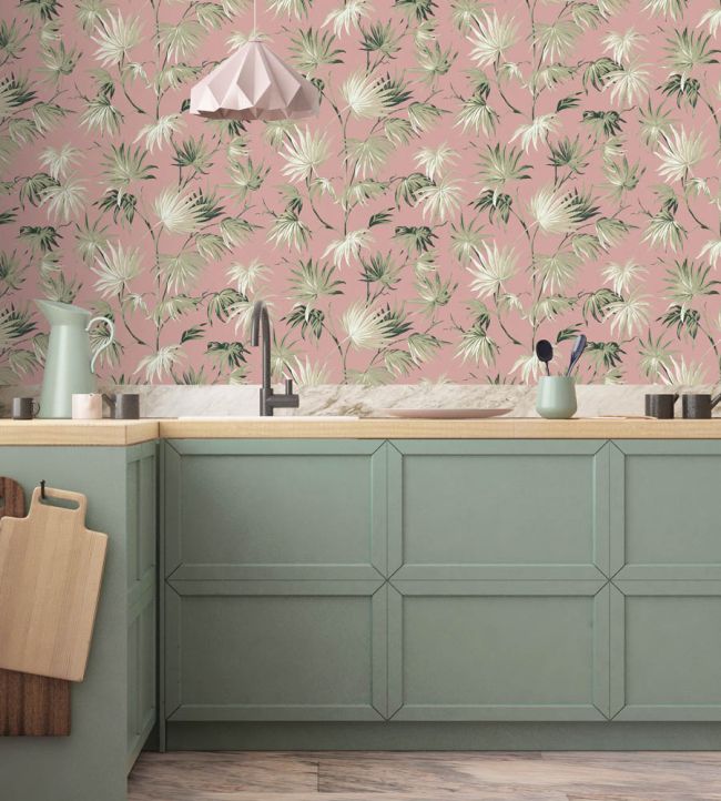 WM-225R - Va Va Frome Wallpaper - Powder Pink - Woodchip & Magnolia
