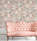 WM-226R - Va Va Frome Wallpaper - Blush Eau De Nil - Woodchip & Magnolia
