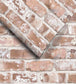 WM-303R - Wayoh Brick Wallpaper - Brick - Woodchip & Magnolia

