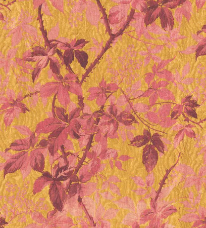 WM-316-02R - Tropic Wallpaper - Sunset Orange - Woodchip & Magnolia
