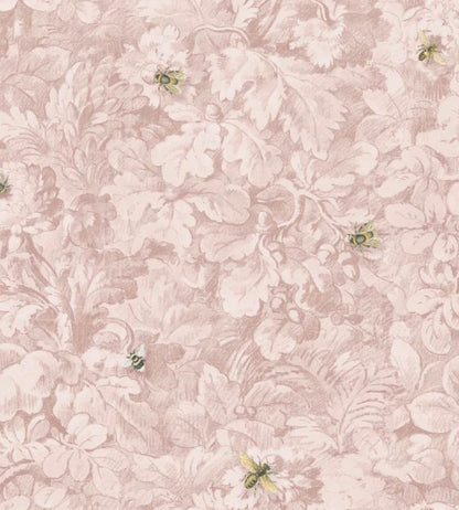 WM-318-05R - Busy Bee Wallpaper - Blush - Woodchip & Magnolia
