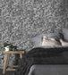 WM-318-08R - Busy Bee Wallpaper - Charcoal - Woodchip & Magnolia
