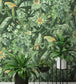 WM-322-02R - Parrot Talk Wallpaper - Lush Green - Woodchip & Magnolia
