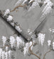 WM-333-03R - Wisteria Wallpaper - Latte Slate Grey - Woodchip & Magnolia
