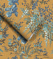 WM-364-02R - Hestia Wallpaper - Mustard - Woodchip & Magnolia
