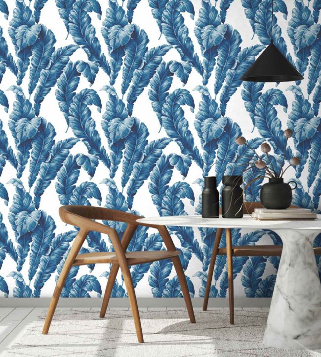 WM-365-03R - Lets Go Bananas Wallpaper - Ink - Woodchip & Magnolia
