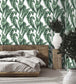 WM-365-04R - Lets Go Bananas Wallpaper - Green - Woodchip & Magnolia
