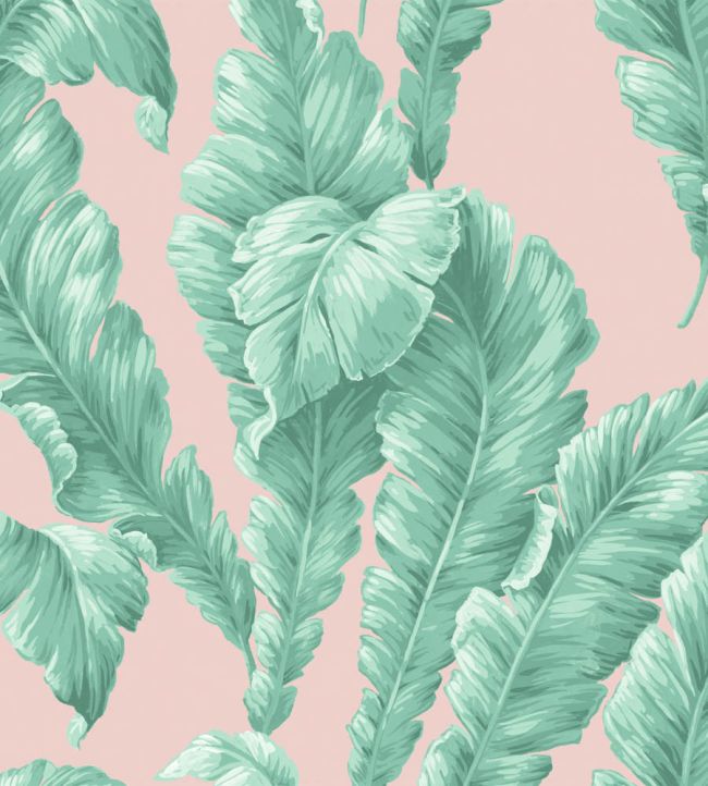 WM-365-06R - Lets Go Bananas Wallpaper - Mint - Woodchip & Magnolia
