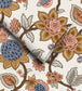 WM-367-02R - Doris Jacobean Wallpaper - Turmeric - Woodchip & Magnolia
