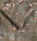 WM-386-01R - Blossom Wallpaper - Brown Blush - Woodchip & Magnolia
