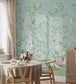 WM-398-13RM - The Garden of Dreams Wallpaper -  Mural - Duck Egg - Woodchip & Magnolia
