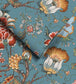 WM-408-03R - Arcadia Wallpaper - Mallard - Woodchip & Magnolia

