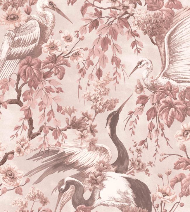 WM-411-03R - Maurice Wallpaper - Blush Pink - Woodchip & Magnolia

