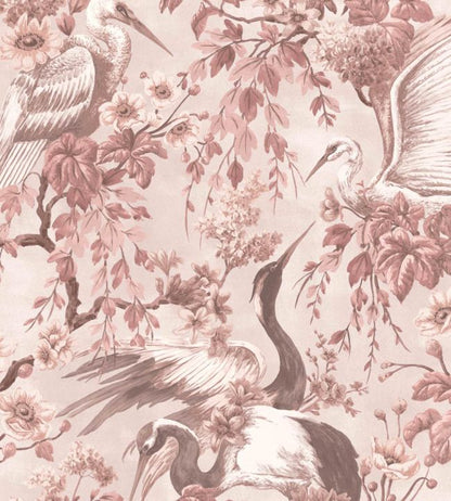 WM-411-03R - Maurice Wallpaper - Blush Pink - Woodchip & Magnolia
