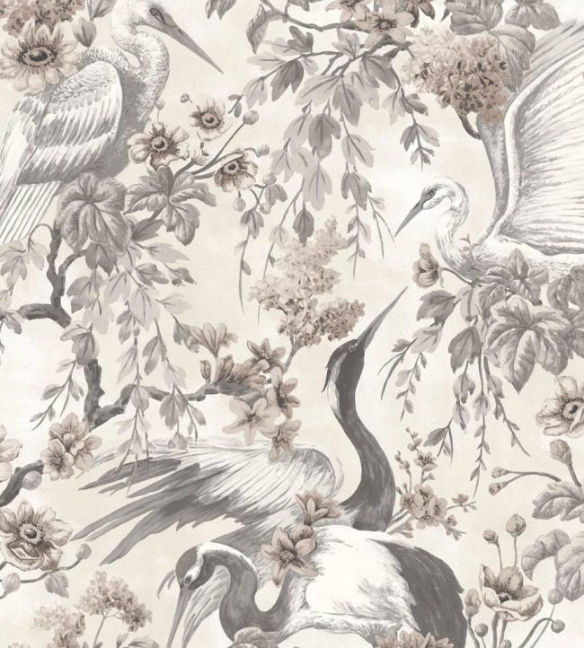 WM-411-05R - Maurice Wallpaper - Natural - Woodchip & Magnolia
