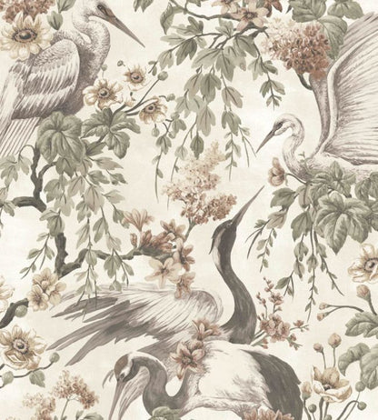 WM-411-06R - Maurice Wallpaper - Sage - Woodchip & Magnolia
