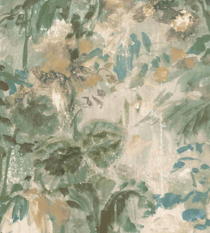 WM-429-04RM - Aquarelle Wallpaper -  Mural - Natural - Woodchip & Magnolia
