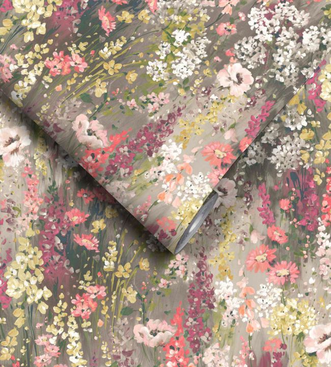 WM-436-05R - Wilderness Wallpaper - Brown Sugar - Woodchip & Magnolia
