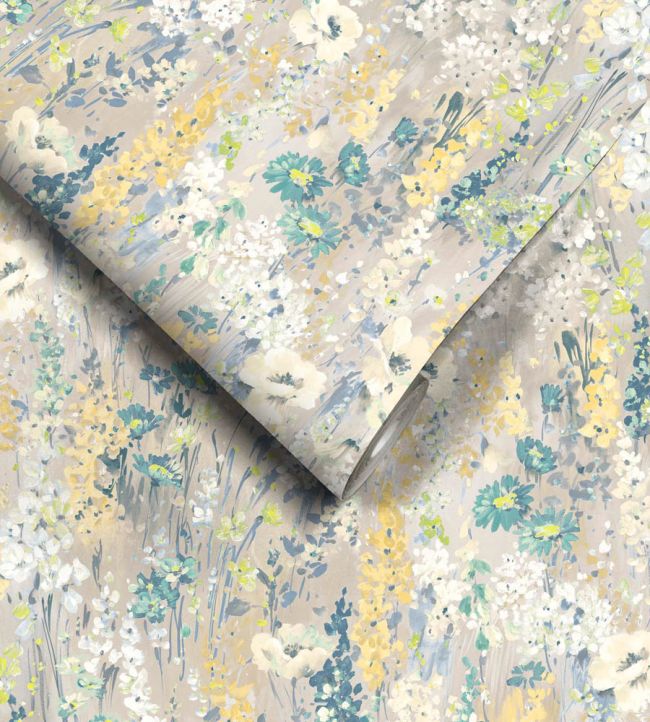 WM-436-06R - Wilderness Wallpaper - Jade - Woodchip & Magnolia
