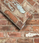 WM-453-01R - Castlefield Brick Wallpaper - Clay - Woodchip & Magnolia
