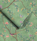 WM-454-06R - Chinoiserie Onism Wallpaper -  Mural - Spring Green - Woodchip & Magnolia
