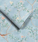 WM-454-08R - Chinoiserie Onism Wallpaper -  Mural - Sky Blue - Woodchip & Magnolia

