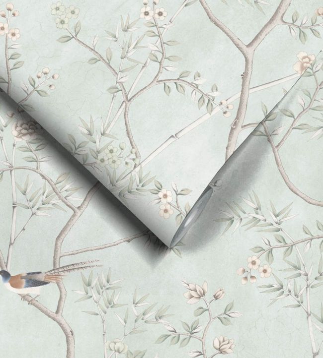 WM-454-10R - Chinoiserie Onism Wallpaper -  Mural - Ocean - Woodchip & Magnolia