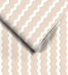 WM-462-01R - Cari Wave Wallpaper - Sand - Woodchip & Magnolia
