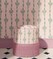 WM-481-05R - Bow Peep Wallpaper - Pink Apple - Woodchip & Magnolia

