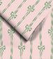 WM-481-05R - Bow Peep Wallpaper - Pink Apple - Woodchip & Magnolia
