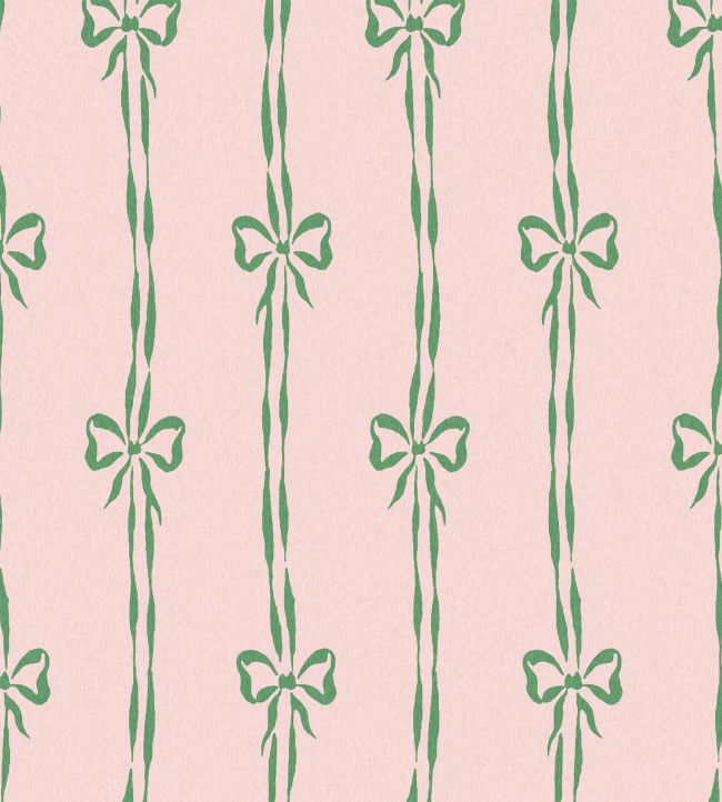 WM-481-05R - Bow Peep Wallpaper - Pink Apple - Woodchip & Magnolia

