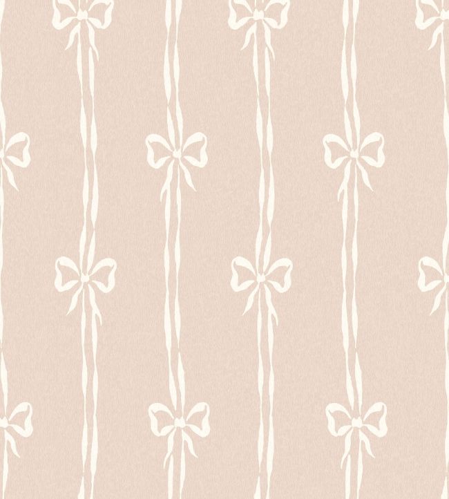 WM-481-06R - Bow Peep Wallpaper - Plaster Pink - Woodchip & Magnolia
