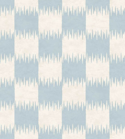 WM-487-03 - Checkmate Wallpaper - Powder Blue - Woodchip & Magnolia
