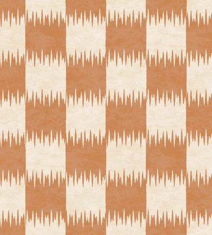 WM-487-06 - Checkmate Wallpaper - Ginger - Woodchip & Magnolia
