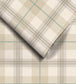 WM-488-01 - Tartanowski Wallpaper - Oat Latte - Woodchip & Magnolia
