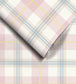 WM-488-02 - Tartanowski Wallpaper - Taffy Pink - Woodchip & Magnolia
