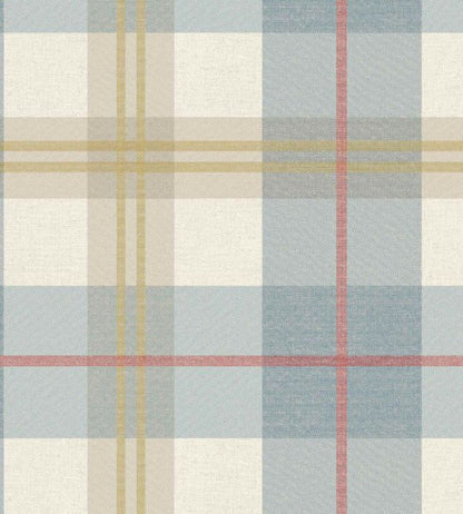 WM-488-03 - Tartanowski Wallpaper - Denim Blue - Woodchip & Magnolia
