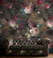 WMF-015-01VD - Ava Marika Fabric - Moody - Woodchip & Magnolia
