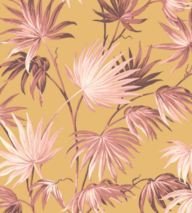 WMF-1003-03VD - Va Va Frome Fabric - Sunset - Woodchip & Magnolia
